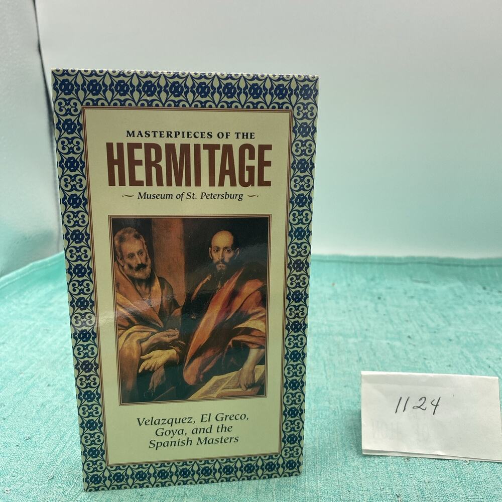 Masterpieces of the Hermitage “Velazquez, El Greco, Goya & The Spanish “VHS